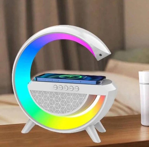 G shape wireless Bluetooth Speaker with RGB Music light