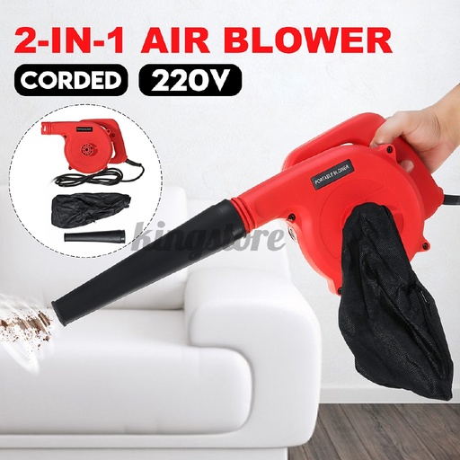 2 In 1 Portable Electric Air Blower Vacuum Cleaner Dust Remover
