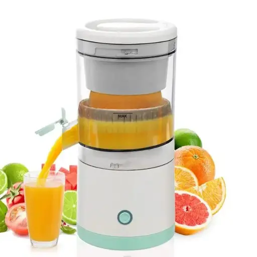 Portable Citrus Juicer Multicolor Rechargeable Orange Lemon Squeezer